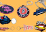 design custom 3d keychain logo, coaster text and embossed model for 3d printing
